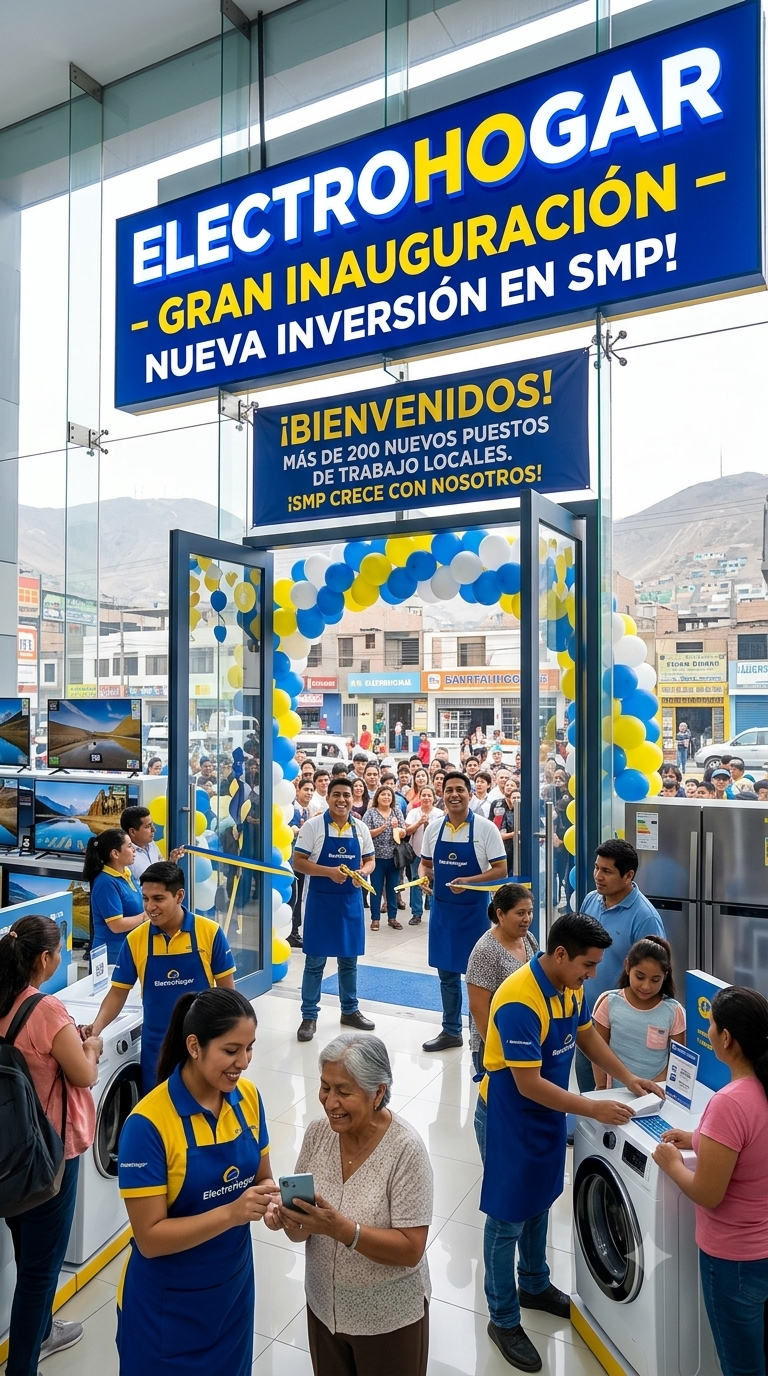 Inauguración de una tienda con nuevos puestos de trabajo en SMP